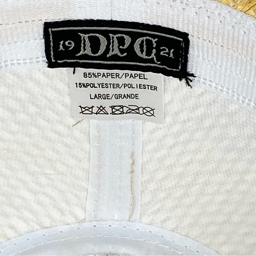 Dorfman Pacific Fedora Front Pinch Diamond Crown Hat NWT